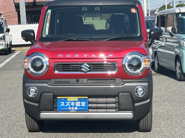 ハスラー ＨＹＢＲＩＤ　Ｘターボ　３型　全方位モニター付きナビ　スズキセーフティーサポート　衝突被害軽減システム　アイドリングストップ　横滑り防止機能　盗難防止システム　全方位モニター付きナビゲーション　Ｂｌｕｅｔｏｏｔｈ　シートヒーター　オートエアコン（2枚目）