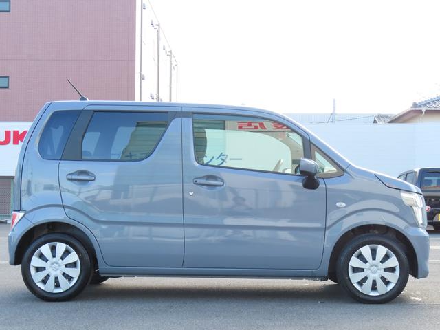 ワゴンＲ ＦＸ　４型　デュアルカメラブレーキサポート　シートヒーター　スズキセーフティーサポート　衝突被害軽減システム　アイドリングストップ　横滑り防止機能　盗難防止システム　シートヒーター　オートエアコン　オートライト　プッシュスタート（5枚目）