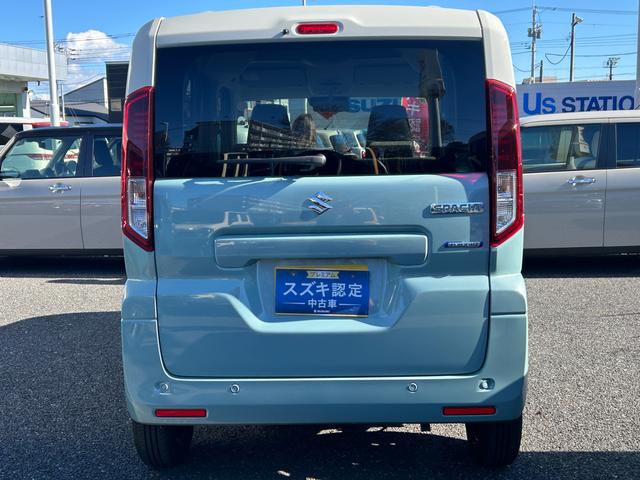 スペーシア ＨＹＢＲＩＤ　Ｘ　元試乗車　フロアマット　オーディオレス（12枚目）