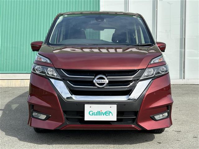 セレナ ハイウェイスター 全方位カメラ クルーズコントロール 純正ETC 社外ナビ 横滑り防止 衝突被害軽減システム 両側電動スライドドア LEDオートライト カーテンエアバッグ 社外ドラレコ スマートキー BT 後席モニター(34枚目)