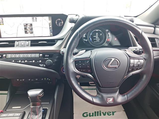 ＥＳ ＥＳ３００ｈ　Ｆスポーツ　ムーンルーフ　純正１２．３インチナビ　フルセグ　バックカメラ　ビルトインＥＴＣ２．０　クルコン　セーフティシステムプラス　デジタルインナーミラー　ステアリングヒーター　パワーシート　シートヒーター（2枚目）