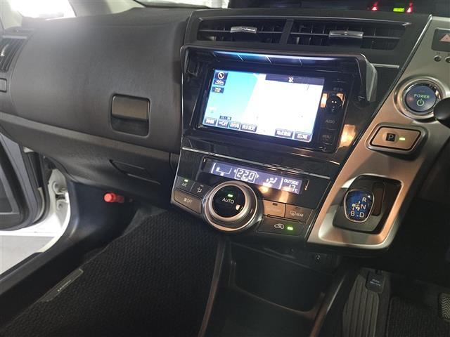 プリウスアルファ Sツーリングセレクション ワンオーナー 純正ナビ フルセグ バックカメラ ビルトインETC 前後ドラレコ SRSエアバッグ LEDヘッドランプ 革巻きステアリング 純正17インチAW モデリスタエアロ 禁煙車(22枚目)