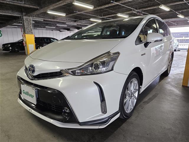 プリウスアルファ Sツーリングセレクション ワンオーナー 純正ナビ フルセグ バックカメラ ビルトインETC 前後ドラレコ SRSエアバッグ LEDヘッドランプ 革巻きステアリング 純正17インチAW モデリスタエアロ 禁煙車(34枚目)