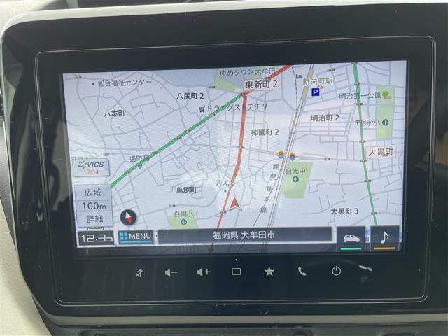 ソリオ ハイブリッドMZ ワンオーナー 純正9インチナビ アラウンドビューモニター 前後ドラレコ クルーズコントロール 両側パワスラ 純正アルミホイール 純正フロアマット 衝突被害軽減システム レーンキープアシスト(3枚目)