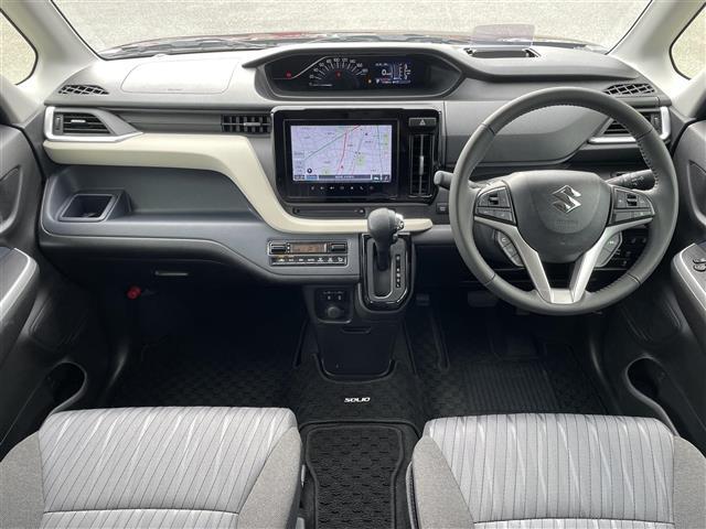 ソリオ ハイブリッドMZ ワンオーナー 純正9インチナビ アラウンドビューモニター 前後ドラレコ クルーズコントロール 両側パワスラ 純正アルミホイール 純正フロアマット 衝突被害軽減システム レーンキープアシスト(42枚目)