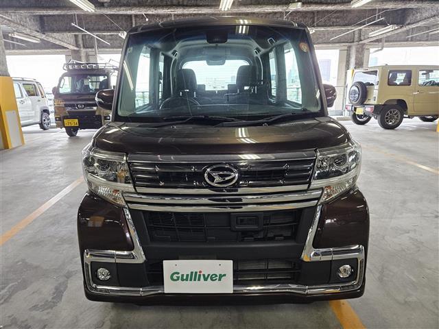 タント カスタムＲＳ　トップエディションＳＡＩＩ　禁煙車　バックカメラ　衝突被害軽減　車線逸脱警報　誤発進抑制　ＬＥＤオートライト　純正ナビ　フルセグＴＶ　両側パワースライドドア　半革シート　純正１５インチＡＷ　スマートキー　プッシュエンジンスタート（11枚目）