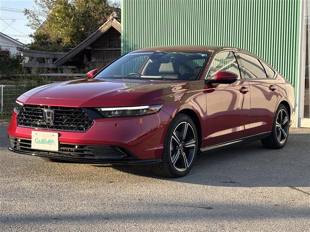 アコード e:HEV Hondaコネクトディスプレー(フルセグテレビ・FM・AM・BT)ETC2.0 クルーズコントロール 前席パワーシート 全席シートヒーター ブラインドスポットモニター 純正フロアマット(4枚目)