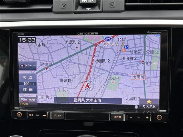 レヴォーグ 1.6GT-Sアイサイト ☆4WD☆アイサイト☆社外ナビ(BT/フルセグ/DISC/AM/FM)☆Bカメラ☆レーダークルーズコントロール☆LEDヘッドライト☆オートライト☆D席パワーシート☆純正18インチAW(3枚目)