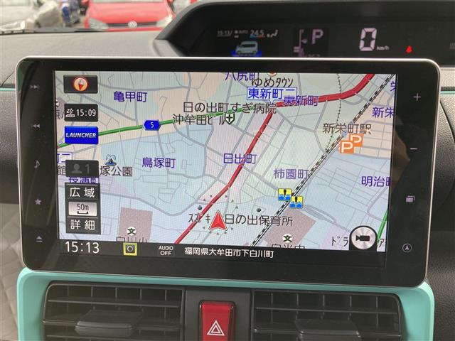 タント X ☆純正ナビ(BT/フルセグ/DISC/AM/FM/SD/SDREC)☆アラウンドビューモニター☆Bカメラ☆フロントカメラ☆サイドカメラ☆片側パワースライドドア☆LEDヘッドライト☆オートライト(5枚目)