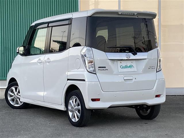 デイズルークス ハイウェイスター　Ｘターボ　純正ナビ（フルセグＴＶ・ＣＤ・ＤＶＤ・ＦＭ・ＡＭ・ＢＴ）片側パワースライドドア　ＥＴＣ　プッシュスタート　スマートキー　純正フロアマット　ドアバイザー（43枚目）