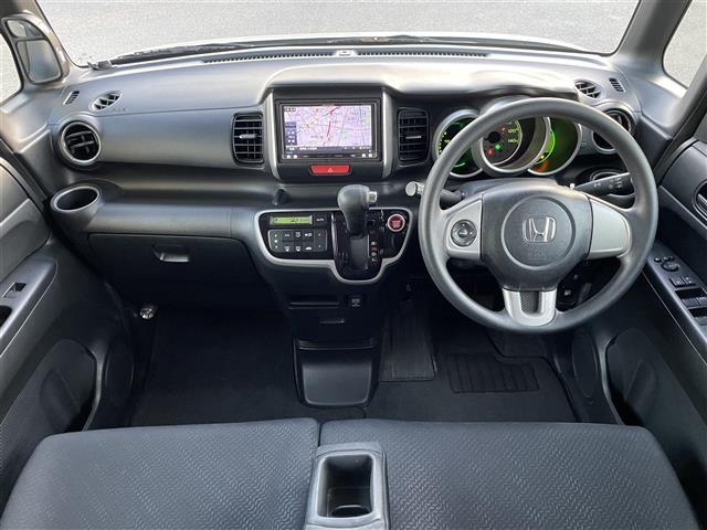 N-BOX G SSパッケージ ワンオーナー 両側電動スライドドア 純正AW 純正アルミホイール カロッツェリアナビ BT フルセグTV ベンチシート 横滑り防止 スマートキー アイドリングストップ iPod AUX(42枚目)