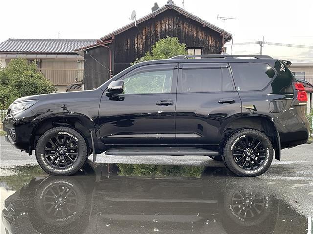 ランドクルーザープラド ＴＸ　Ｌパッケージ・ブラックエディション　サンルーフ　衝突被害軽減ブレーキ　ＬＥＤオートライト　クルーズコントロール　ＥＴＣ２．０　全方位カメラ　ＢＴ　レザーシート　純正ＡＷ　純正フロアマット　パワーシート　前後コーナーセンサー　シートヒータ（37枚目）