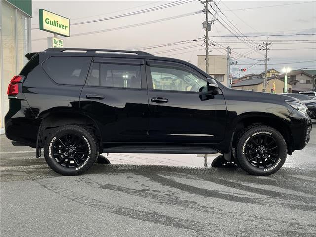 ランドクルーザープラド ＴＸ　Ｌパッケージ・ブラックエディション　サンルーフ　衝突被害軽減ブレーキ　ＬＥＤオートライト　クルーズコントロール　ＥＴＣ２．０　全方位カメラ　ＢＴ　レザーシート　純正ＡＷ　純正フロアマット　パワーシート　前後コーナーセンサー　シートヒータ（38枚目）