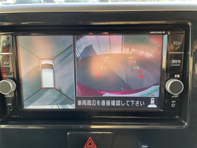 デイズルークス ハイウェイスター　Ｘターボ　純正ナビ（フルセグＴＶ・ＣＤ・ＤＶＤ・ＦＭ・ＡＭ・ＢＴ）全方位カメラ　ＥＴＣ　プッシュスタート　コーナーセンサー前後　片側パワースライドドア　スマートキー　純正フロアマット（6枚目）