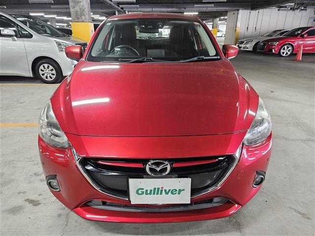 デミオ XDツーリング 禁煙車 バックカメラ クルコン 前後パーキングセンサー エマブレ 前後誤発進抑制 ヘッドアップディスプレイ LEDヘッドランプ 純正ナビ フルセグテレビ CD DVD 純正16インチAW スマートキー(10枚目)