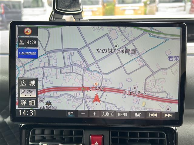 タント カスタムＲＳ　☆社外フローディングナビ１０インチ（ＣＮ－Ｆ１Ｘ１０Ｄ）【ＡＭ／ＦＭ／フルＴＶ／ＢＴ／ＣＤ／ＤＶＤ／ＳＤ／ＵＳＢ／ＨＤＭＩ】☆社外フリップダウン１１．６インチ（ＴＶＭ－ＦＷ１１００）（3枚目）