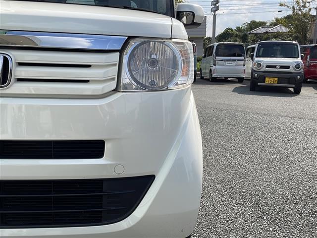 N-BOX G 純正オーディオ(WX-128CU)(AM/FM/CD)/ワンオーナー/社外13インチアルミホイール/横滑り防止装置/アイドリングストップ/両側スライドドア/スマートキー/プッシュスタート(34枚目)