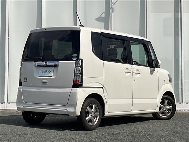 N-BOX G 純正オーディオ(WX-128CU)(AM/FM/CD)/ワンオーナー/社外13インチアルミホイール/横滑り防止装置/アイドリングストップ/両側スライドドア/スマートキー/プッシュスタート(38枚目)