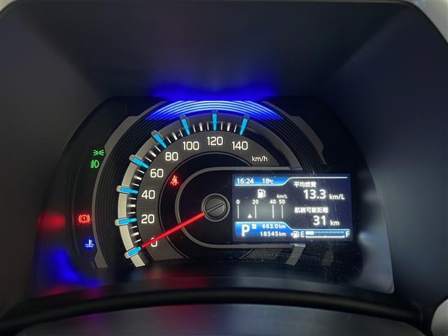 ハスラー ハイブリッドＸターボ　純正ナビ　クルーズコントロール　前席シートヒーター　ＥＴＣ　ＬＥＤヘッドライト　パドルシフト　パーキングセンサー　後席テーブル　衝突軽減ブレーキ　純正１５インチホイール　２トーンカラー（3枚目）