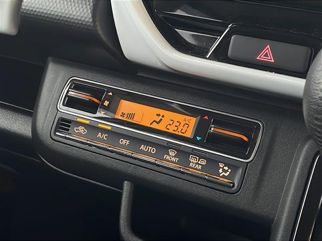 ハスラー ハイブリッドＸターボ　純正ナビ　クルーズコントロール　前席シートヒーター　ＥＴＣ　ＬＥＤヘッドライト　パドルシフト　パーキングセンサー　後席テーブル　衝突軽減ブレーキ　純正１５インチホイール　２トーンカラー（16枚目）