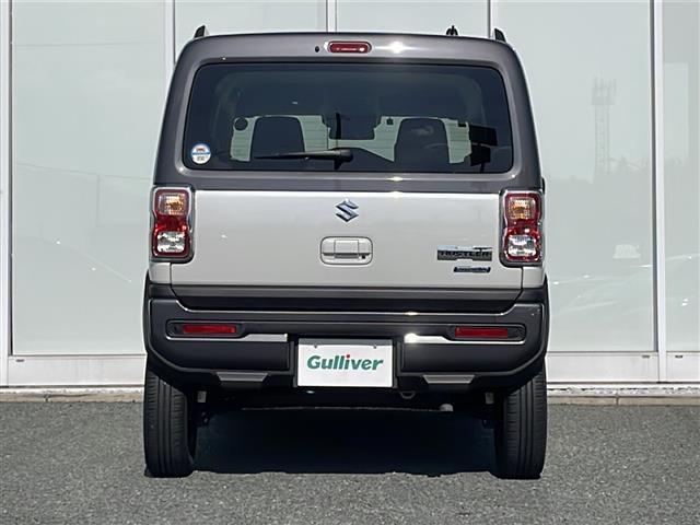 ハスラー ハイブリッドＸターボ　純正ナビ　クルーズコントロール　前席シートヒーター　ＥＴＣ　ＬＥＤヘッドライト　パドルシフト　パーキングセンサー　後席テーブル　衝突軽減ブレーキ　純正１５インチホイール　２トーンカラー（41枚目）