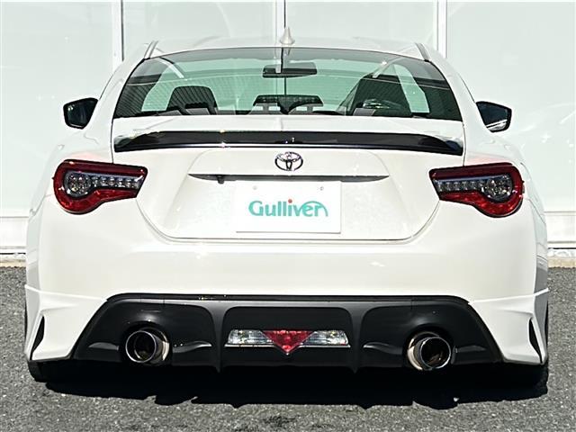 86 GT ☆純正7インチナビ【AM/FM/CD/DVD/SD/BT/フルセグTV】☆バックカメラ☆6速MT☆モデリスタエアロFSR☆柿本2本出しマフラー☆ブリッツ車高調☆社外ホイールスペーサー(32枚目)