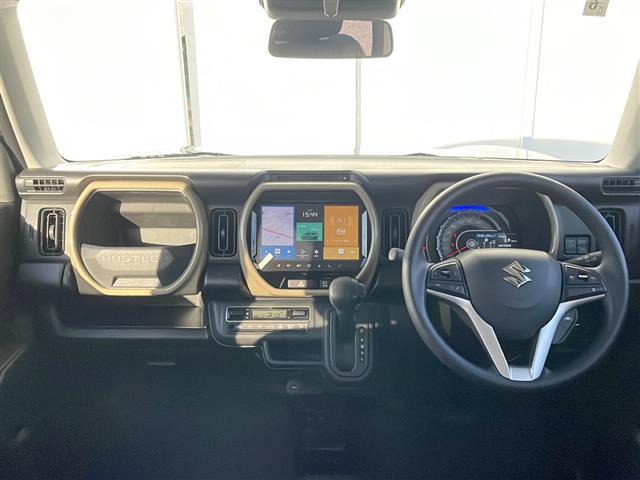 ハスラー ハイブリッドG 純正9インチナビ 全方位カメラ AppleCCarpayl レーダークルーズコントロール 純正アルミホイール フルセグTV LEDヘッドライト シートヒーター 横滑り防止装置 車線逸脱警報(2枚目)