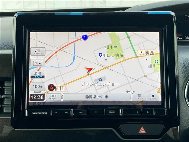 Ｇ・Ｌターボホンダセンシング　Ｈｏｎｄａ　ＳＥＮＳＩＮＧ　社外メモリーナビ　フルセグＴＶ　バックモニター　ビルトインＥＴＣ　ドライブレコーダー　ＬＥＤヘッドライト　両側パワースライドドア　ハーフレザーシート　シートヒーター(4枚目)