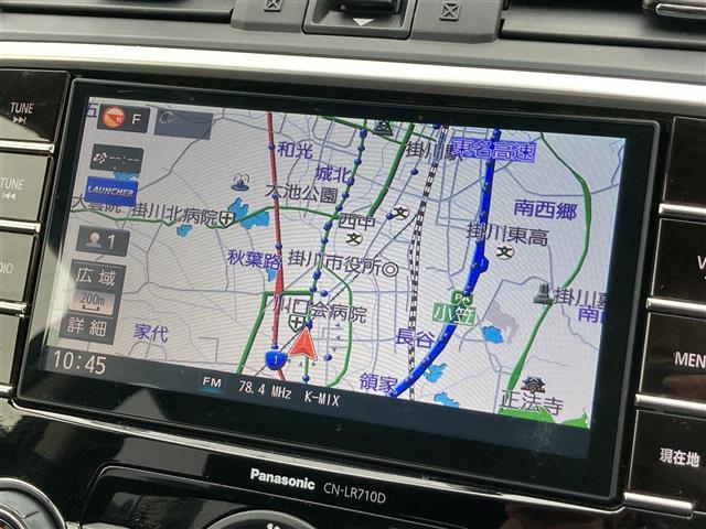 レヴォーグ ２．０ＧＴ－Ｓアイサイト　アイサイト　アドバンストセーフティパッケージ　純正ディーラーオプションナビ　バックカメラ　ＥＴＣ　前後ドライブレコーダー　サイドビューモニター　レーダークルーズコントロール　前席パワーシート　電動Ｐ（3枚目）