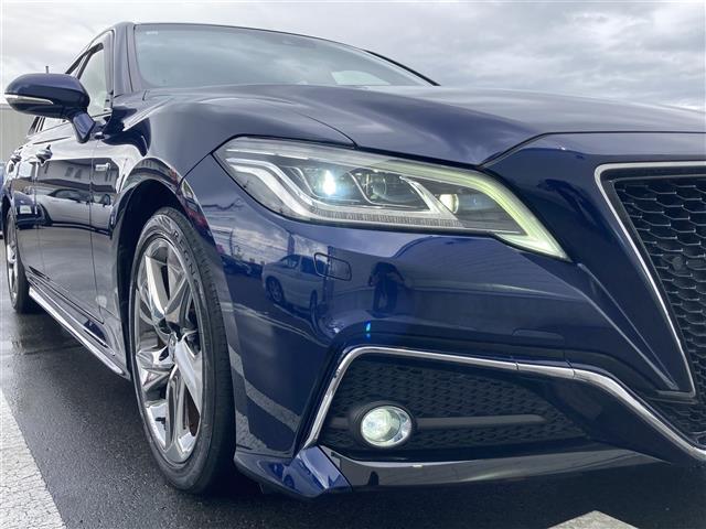 クラウンハイブリッド RS Toyota Safety Sense 純正メーカーナビ フルセグTV ETC バックモニター LEDヘッドランプ レーダークルーズコントロール パワーシート シートヒーター クリアランスソナー(8枚目)