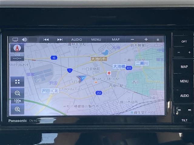 スペーシアギア ハイブリッドＸＺ　ワンオーナー　スズキセーフティサポート　純正ナビ　フルセグＴＶ　ＥＴＣ　バックモニター　ドライブレコーダー　ＬＥＤヘッドランプ　レーダークルーズコントロール　シートヒーター　両側パワースライドドア（3枚目）