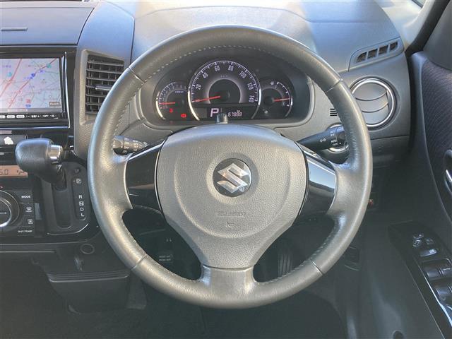 パレットＳＷ ＴＳ　純正メモリーナビ　フルセグＴＶ　ビルトインＥＴＣ　両側パワースライドドア　ＨＩＤオートヘッドランプ　革巻きステアリング　純正１４インチアルミ　フロントフォグランプ　スマートキー２本　ターボ（28枚目）