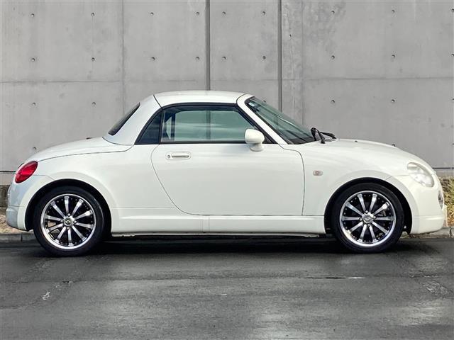 コペン アクティブトップ アクティブトップ 社外6.1インチナビ 社外15インチアルミ マニュアルエアコン ハロゲンヘッドライト フロントフォグランプ ターボ リモコンキー 純正フロアマット 保証書(14枚目)