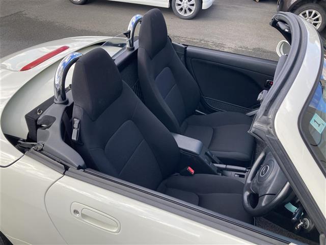 コペン アクティブトップ アクティブトップ 社外6.1インチナビ 社外15インチアルミ マニュアルエアコン ハロゲンヘッドライト フロントフォグランプ ターボ リモコンキー 純正フロアマット 保証書(18枚目)