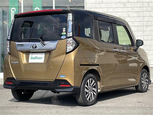 タンク カスタムG S スマアシII 純正ナビ バックカメラ 革調シートカバー 両側パワスラ LEDヘッドライト LEDフォグランプ オートライト ETC2.0 スマートキー(32枚目)