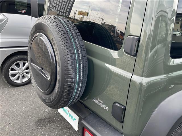 ジムニーシエラ ＪＣ　純正ＳＤナビ　純正マットガード　フルセグＴＶ　Ｂｌｕｅｔｏｏｔｈ接続　クルーズコントロール　ビルトインＥＴＣ　前席シートヒーター　背面タイヤ　横滑り防止機能　衝突軽減ブレーキ　レーンキープアシスト（30枚目）