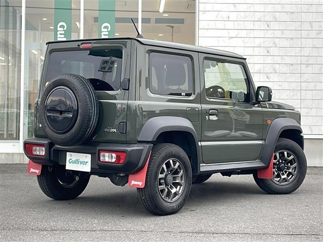 ジムニーシエラ ＪＣ　純正ＳＤナビ　純正マットガード　フルセグＴＶ　Ｂｌｕｅｔｏｏｔｈ接続　クルーズコントロール　ビルトインＥＴＣ　前席シートヒーター　背面タイヤ　横滑り防止機能　衝突軽減ブレーキ　レーンキープアシスト（33枚目）