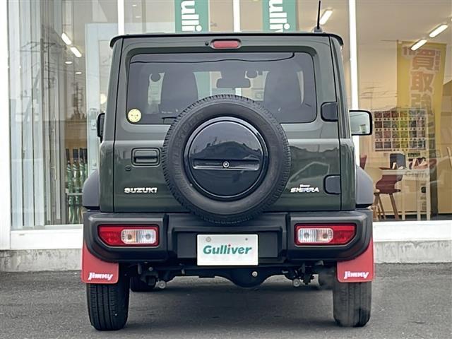 ジムニーシエラ ＪＣ　純正ＳＤナビ　純正マットガード　フルセグＴＶ　Ｂｌｕｅｔｏｏｔｈ接続　クルーズコントロール　ビルトインＥＴＣ　前席シートヒーター　背面タイヤ　横滑り防止機能　衝突軽減ブレーキ　レーンキープアシスト（35枚目）