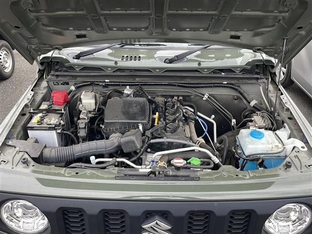 ジムニーシエラ ＪＣ　純正ＳＤナビ　純正マットガード　フルセグＴＶ　Ｂｌｕｅｔｏｏｔｈ接続　クルーズコントロール　ビルトインＥＴＣ　前席シートヒーター　背面タイヤ　横滑り防止機能　衝突軽減ブレーキ　レーンキープアシスト（42枚目）