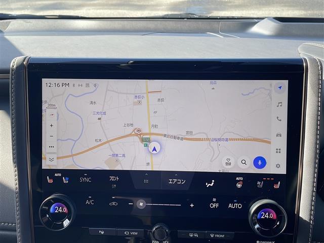 アルファードハイブリッド Ｚ　寒冷地仕様　積込夏タイヤ付純正１８インチＡＷ　全方位カメラ　後席モニター　電動リアゲート　純正メモリナビ　トヨタチームメイト　純正エンジンスターター　ワンオーナー　禁煙車　両側電動ドア　スペアキー有（3枚目）