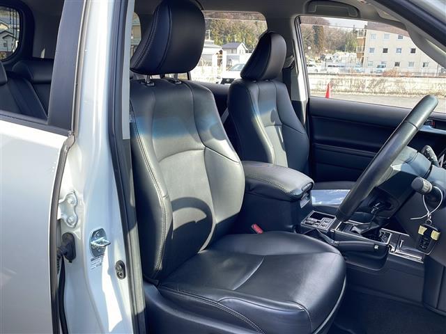 ランドクルーザープラド TX Lパッケージ・ブラックエディション ワンオーナー 純正ディスプレイオーディオ フルセグテレビ 全方位モニター トヨタセーフティセンス ブラックレザーシート シートヒーター ベンチレーション ビルトインETC 寒冷地仕様 純正アルミ(27枚目)