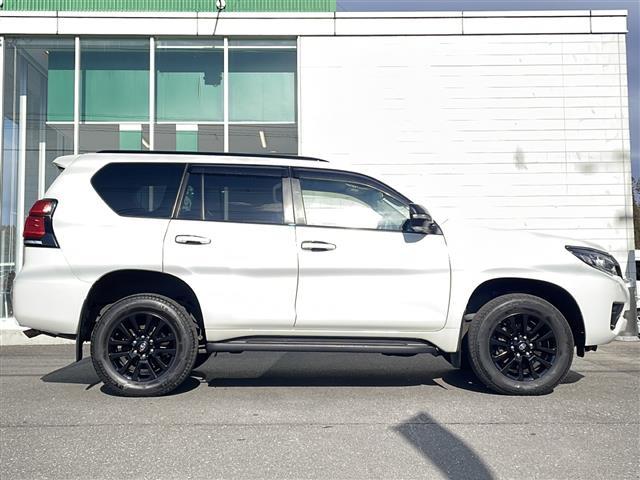 ランドクルーザープラド TX Lパッケージ・ブラックエディション ワンオーナー 純正ディスプレイオーディオ フルセグテレビ 全方位モニター トヨタセーフティセンス ブラックレザーシート シートヒーター ベンチレーション ビルトインETC 寒冷地仕様 純正アルミ(36枚目)