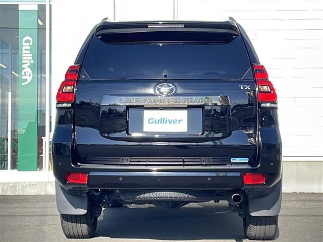 ランドクルーザープラド TX Lパッケージ・ブラックエディション ワンオーナー サンルーフ 9インチアルパインナビ ETC トヨタセーフティセンス レザーシート フルセグTV バックカメラ ルーフレール LEDヘッドライト 禁煙車 スマートキー 追従クルコン(34枚目)