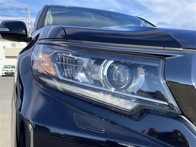 ランドクルーザープラド TX Lパッケージ・ブラックエディション ワンオーナー サンルーフ 9インチアルパインナビ ETC トヨタセーフティセンス レザーシート フルセグTV バックカメラ ルーフレール LEDヘッドライト 禁煙車 スマートキー 追従クルコン(37枚目)