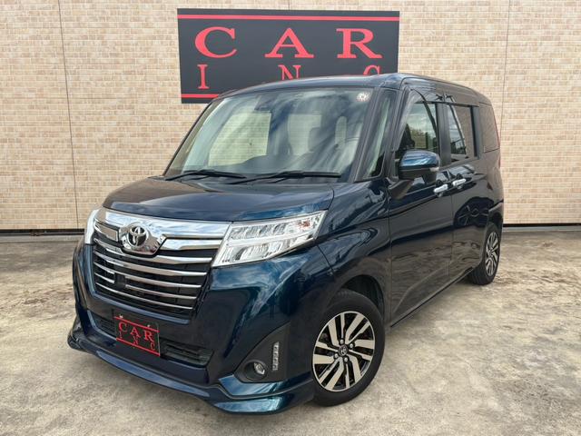 ルーミー カスタムG S ワンオーナー 両側パワースライドドア 純正ナビ バックカメラ クルーズコントロール ETC 純正アルミ LEDヘッドライト(2枚目)