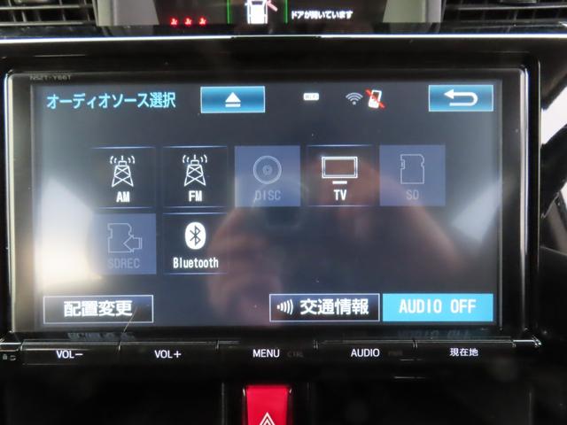 ルーミー カスタムＧ－Ｔ　純正ナビ　フルセグＴＶ　バックカメラ　両側パワースライドドア　クルーズコントロール　衝突被害軽減ブレーキ　車線逸脱警報　アイドリングストップ　プッシュスタート　ビルトＥＴＣ　ＬＥＤヘッドライト（60枚目）