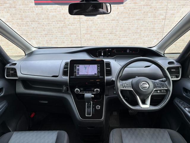 セレナ ハイウェイスターV LEDライト フォグランプ オートライト クルーズコントロール ブラインドスポットモニター 左右パワースライドドア ETC 純正メモリーナビ フルセグ Bluetooth アラウンドビュー Bカメラ(6枚目)