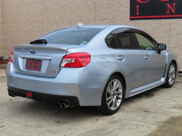 WRX S4 2.0GT-Sアイサイト アイサイト 社外ナビ バックカメラ サイドカメラ レザーシート パワーシート シートヒーター レーダークルーズコントロール パドルシフト ETC ブラインドスポットモニター LEDヘッドライト(3枚目)