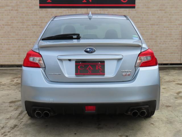 WRX S4 2.0GT-Sアイサイト アイサイト 社外ナビ バックカメラ サイドカメラ レザーシート パワーシート シートヒーター レーダークルーズコントロール パドルシフト ETC ブラインドスポットモニター LEDヘッドライト(5枚目)
