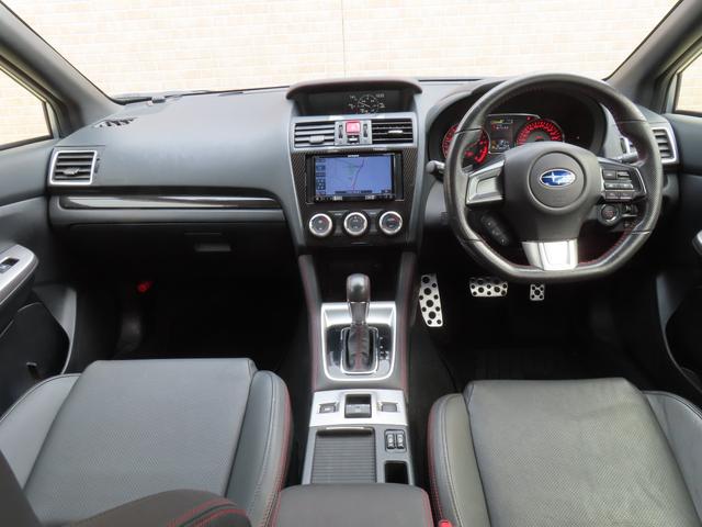 WRX S4 2.0GT-Sアイサイト アイサイト 社外ナビ バックカメラ サイドカメラ レザーシート パワーシート シートヒーター レーダークルーズコントロール パドルシフト ETC ブラインドスポットモニター LEDヘッドライト(6枚目)